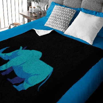 Discover Rhinoceros Baby Blankets