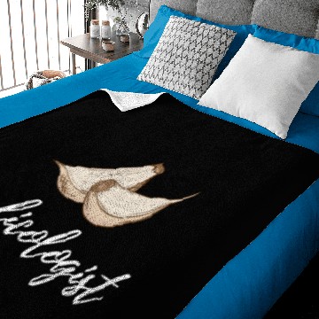 Discover Garlic Gift For A Garlic Bread Lover Design Baby Blankets