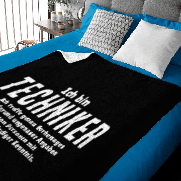Discover I Am A Technician Technology Gift Idea Baby Blankets