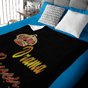 Discover drama queen v1 Baby Blankets