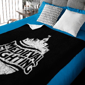 Discover Medieval Fighting Medieval Festival Baby Blankets