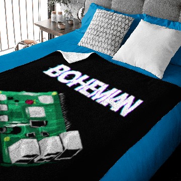 Discover Funny Bohemian Raspberry Developer Coding Nerd Pi Baby Blankets