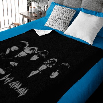 Discover Def Leppard Grey Baby Blankets