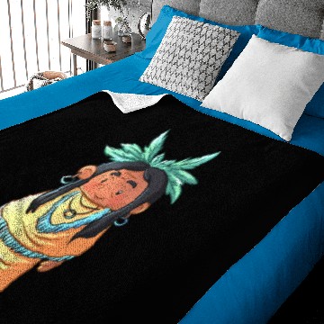 Discover Pocahontas Cheif Baby Blankets