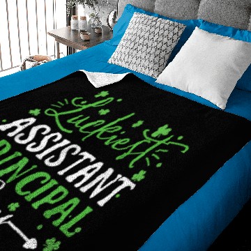 Discover Luckiest Assistant Principal St Patricks Day Baby Blankets