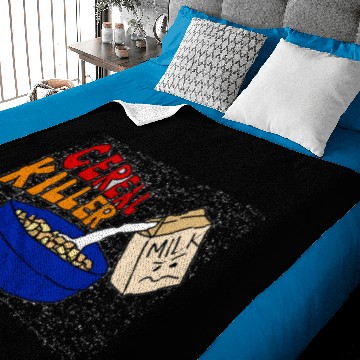 Discover Cereal killer Baby Blankets