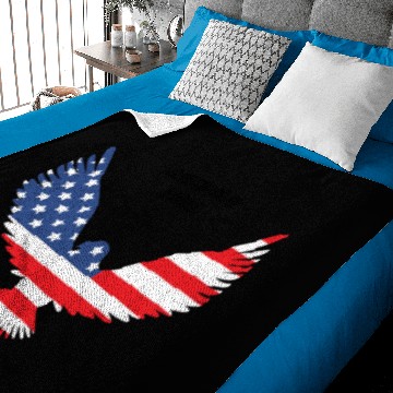 Discover AMERICAN PRIDE eagle Baby Blankets