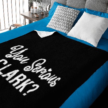 Discover You Serious Clark Baby Blankets