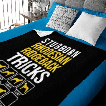 Discover Rhodesian Ridgeback Stubborn Tricks Gift Baby Blankets