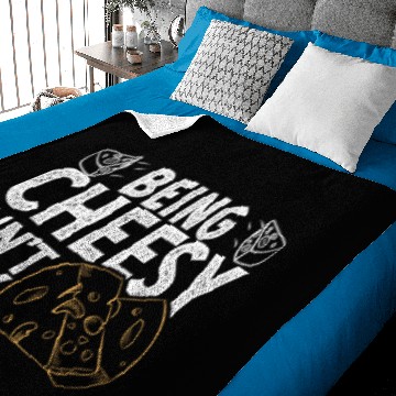 Discover Being Cheesy Aint Easy Baby Blankets