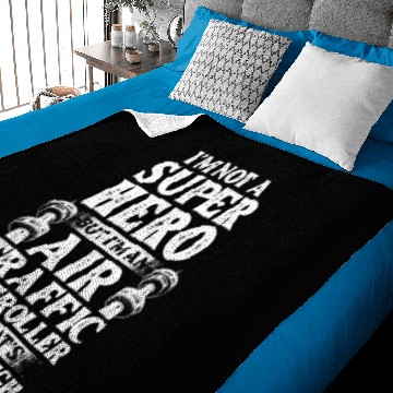 Discover Air Traffic Controller Hero ATC Flight Control Baby Blankets