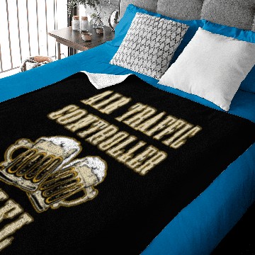 Discover Air Traffic Controller Beer ATC Flight Control Baby Blankets