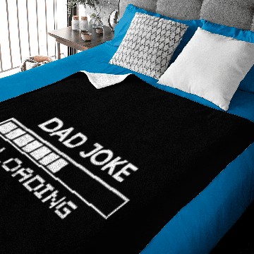 Discover Dad joke loading! Fun Gift for Father Baby Blankets