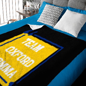 Discover Team Oxford Comma Baby Blankets