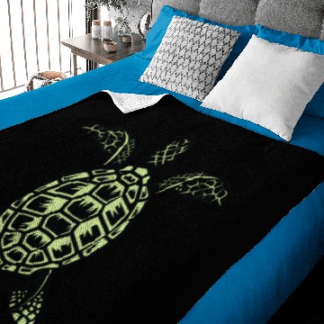 Discover Sea turtle vector image Baby Blankets