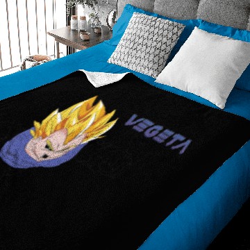 Discover Vegeta Super Saiyan Baby Blankets