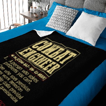 Discover Combat Engineer Dictionary Term Baby Blankets