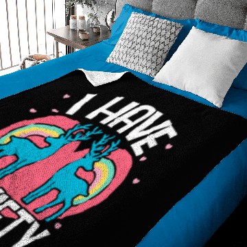 Discover I Have Anxiety Baby Blankets