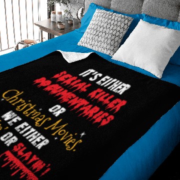 Discover Funny Christmas Memes Serial Killer Documentaries Baby Blankets