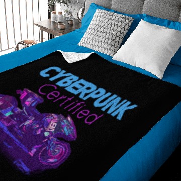 Discover Cyberpunk Certified v4 Baby Blankets