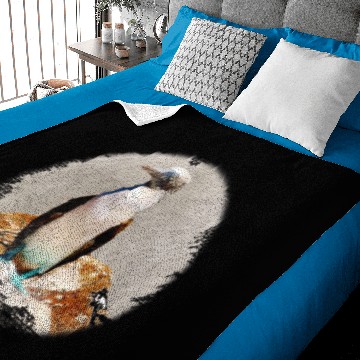 Discover Blue Footed Booby Baby Blankets