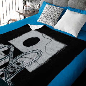 Discover roller coaster Baby Blankets