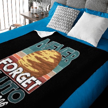 Discover Pluto Never Forget Space Science Baby Blankets