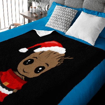 Discover baby Groot christmas Baby Blankets