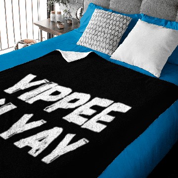 Discover YIPPEE KI YAY Baby Blankets