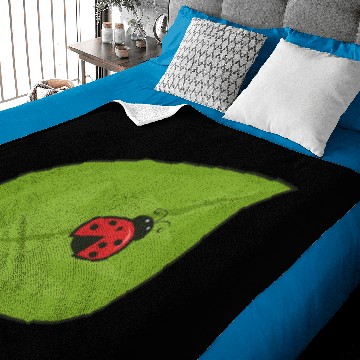 Discover Cute Ladybug Insect Baby Blankets