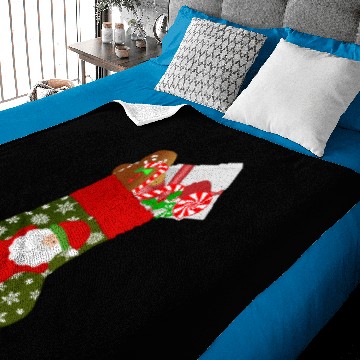 Discover christmas stocking Baby Blankets