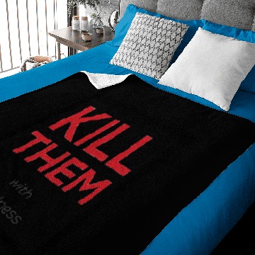 Discover Kill them with kindness Baby Blankets