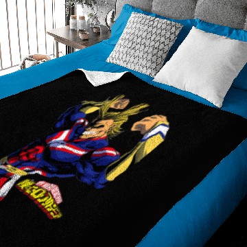 Discover All Might MHA Baby Blankets