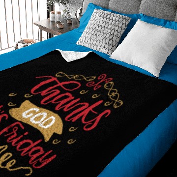 Discover Thanks God It's Friday Baby Blankets