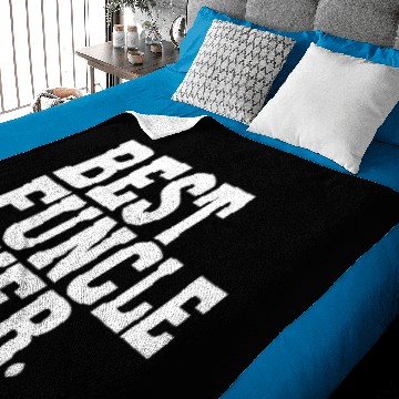 Discover Funcle Best Funcle Ever Uncle Gift Baby Blankets