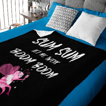 Discover Sum Sum let me twerk, bachelorette party Baby Blankets