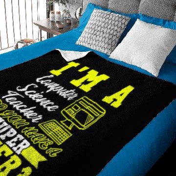 Discover I'm A Computer Science Teacher Baby Blankets