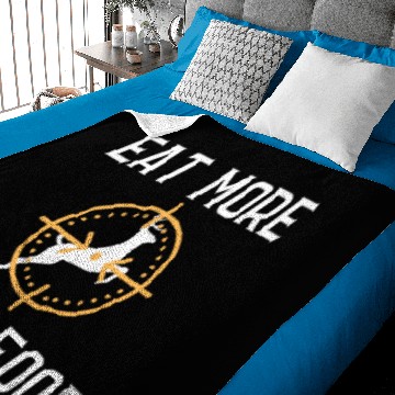 Discover Eat More Fast Food Baby Blankets