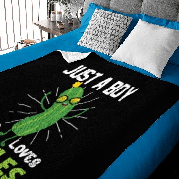 Discover Pickles Vegan Pickle Lovers Gift Baby Blankets