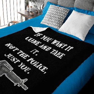 Discover come and take it Baby Blankets