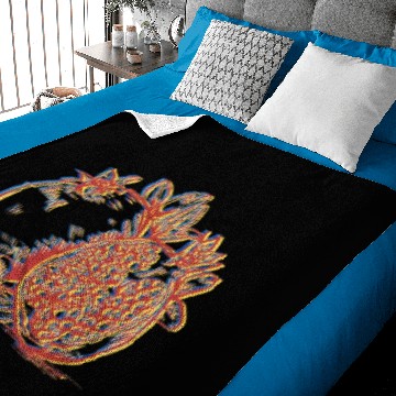 Discover Psychedelic Pomegranate Baby Blankets