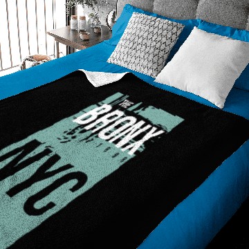 Discover The Bronx 1898 NYC Baby Blankets