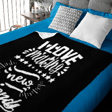 Discover I love making new friends Funny Baby Blankets