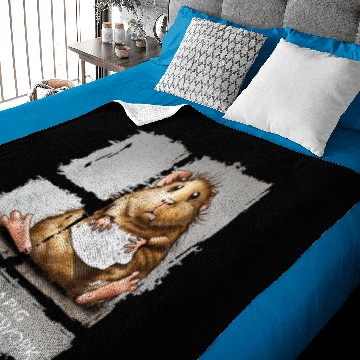 Discover Guinea Pig Ate My Homework Baby Blankets