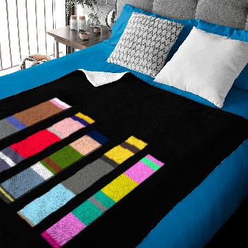 Discover Bojack Horseman Characters Colour Palette Baby Blankets