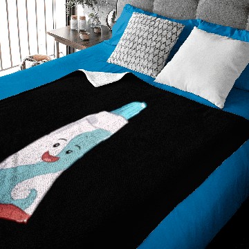 Discover Tooth Fairy Toothpaste Baby Blankets