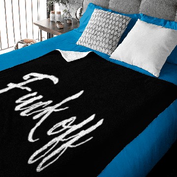 Discover Fuck Off Gift Baby Blankets