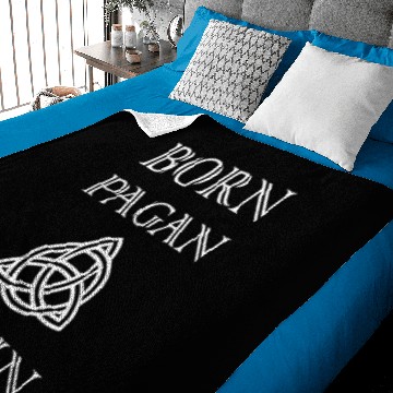 Discover Born Pagan Again Baby Blankets