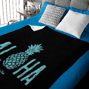 Discover Aloha Pineapple Gift Baby Blankets