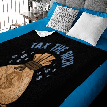 Discover Tax The Rich Baby Blankets
